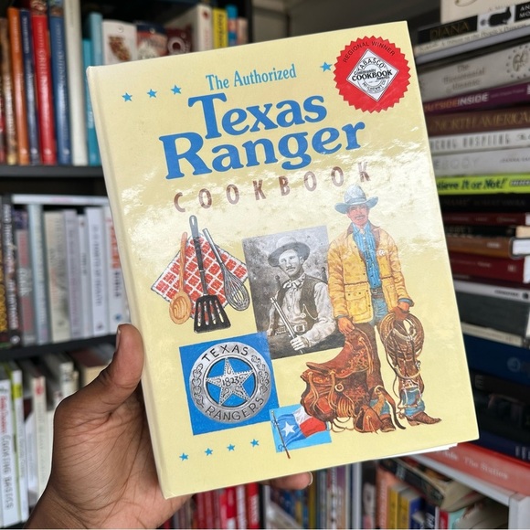 The Authorized Texas Ranger Cookbook (1996) Spiral Vintage